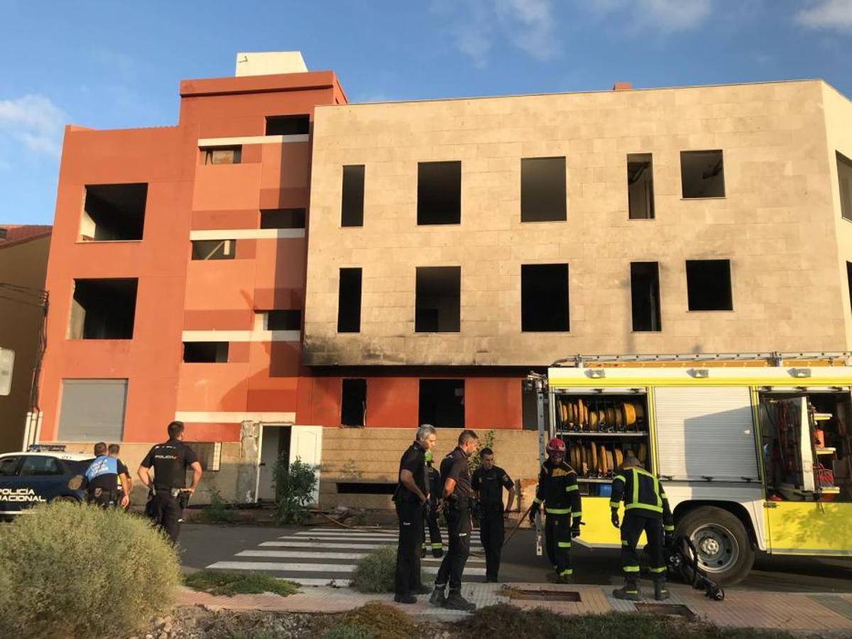 Incendio en La Pardilla