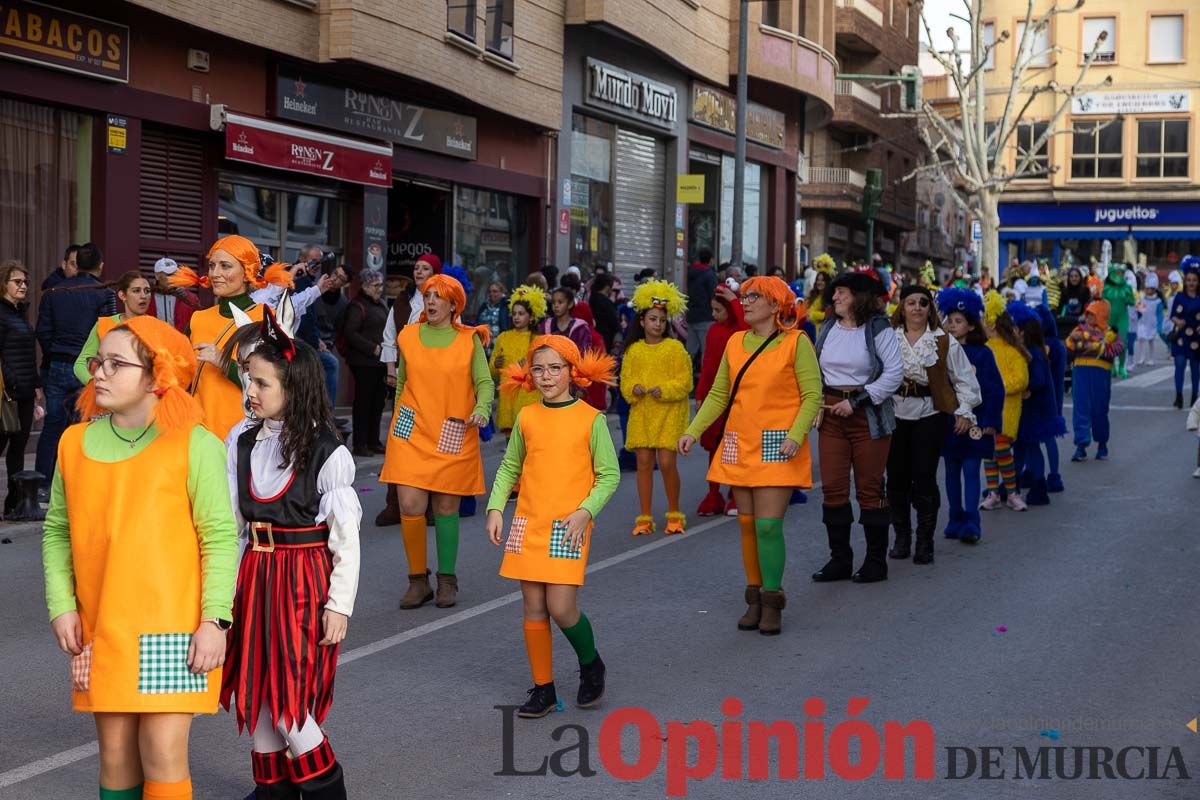 Los niños toman las calles de Cehegín en su desfile de Carnaval