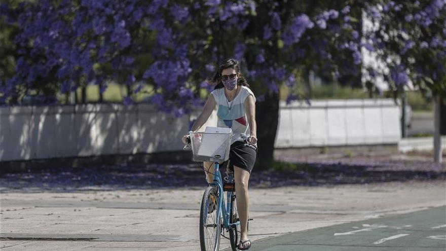 La bicicleta sube de marcha