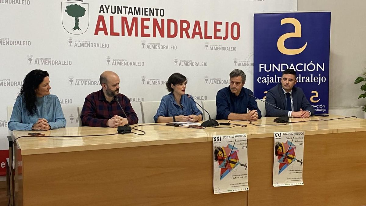 Presentación del concurso Jóvenes Músicos, Ciudad de Almendralejo