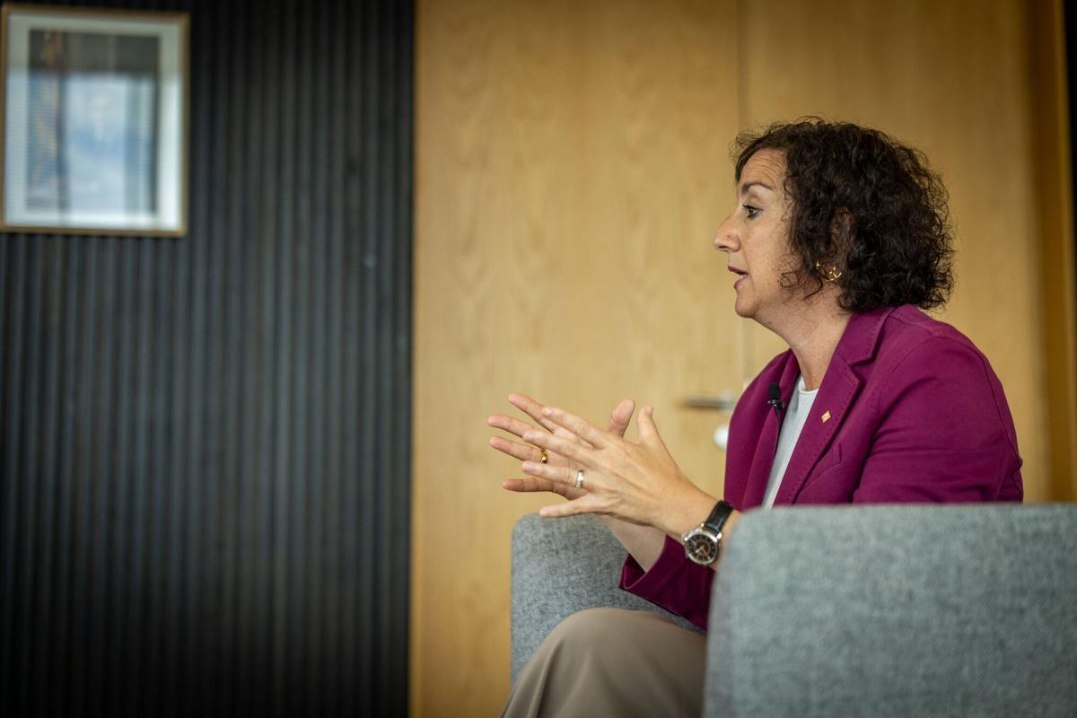 Entrevista a la consellera de Economía, Alicia Romero.