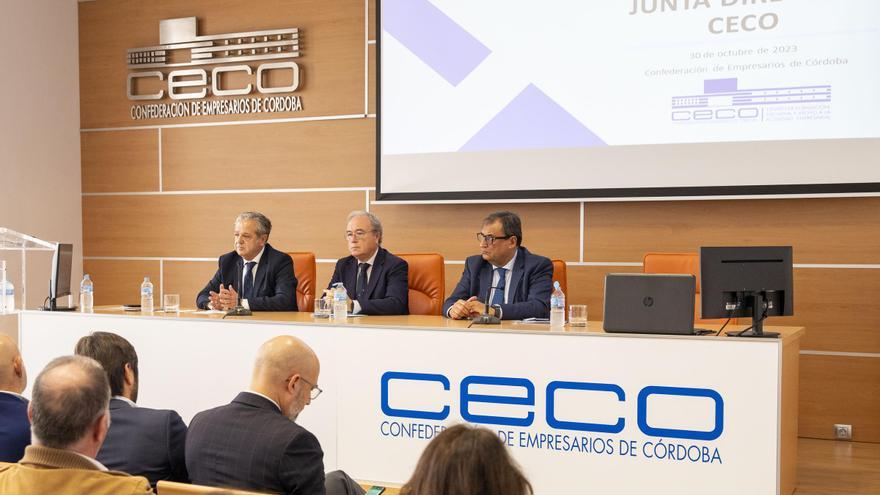 El presidente de la Diputación de Córdoba insta a CECO a “formar un frente común para mejorar la capacidad energética de la provincia”