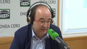 Declaracions de Miquel Iceta a l’emissora Onda Cero.
