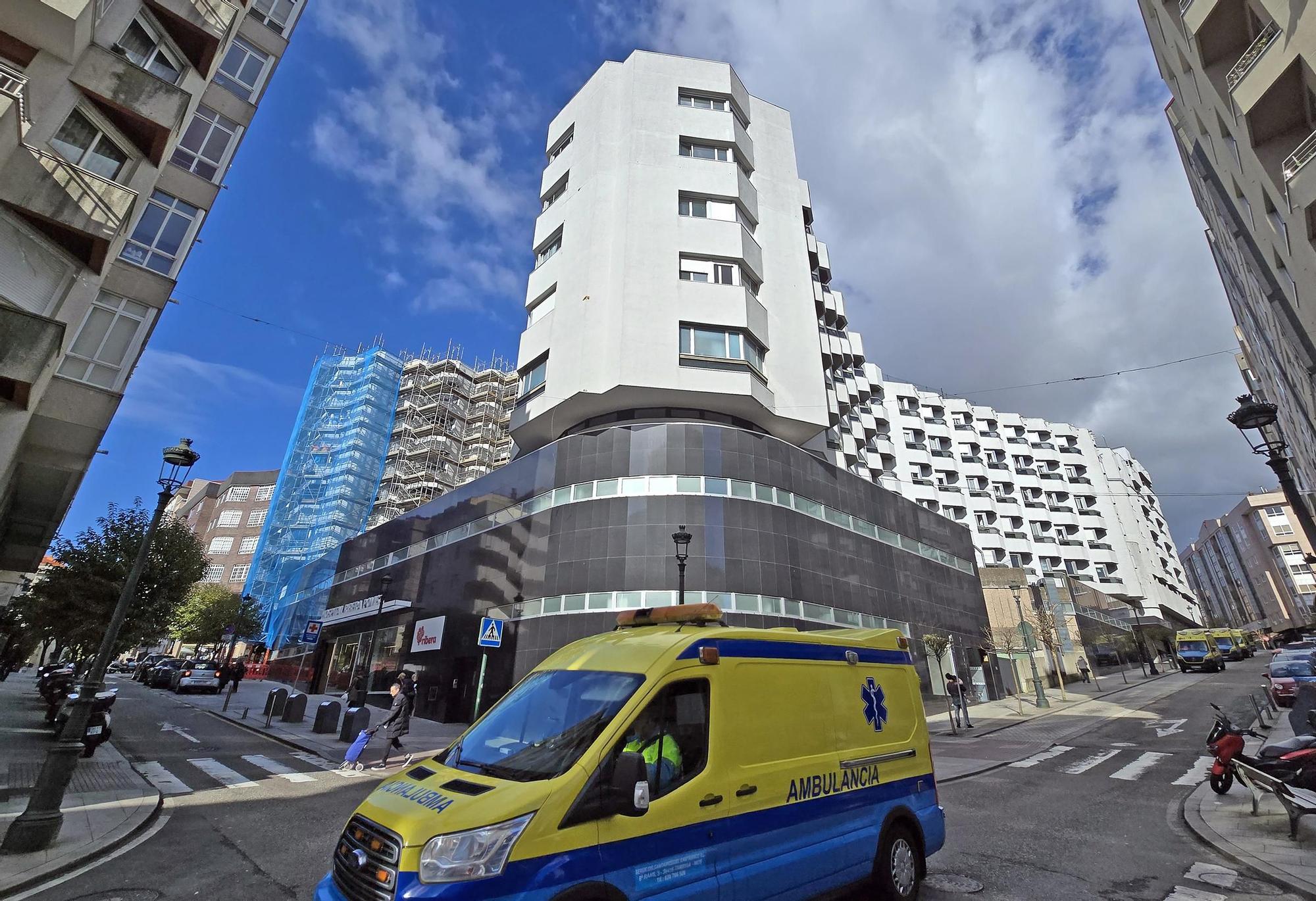 La mujer fue atendida en el Hospital Povisa de Vigo