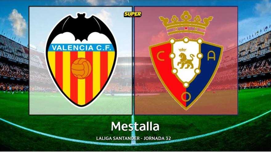 Valencia CF - Osasuna, en directo | LaLiga Santander