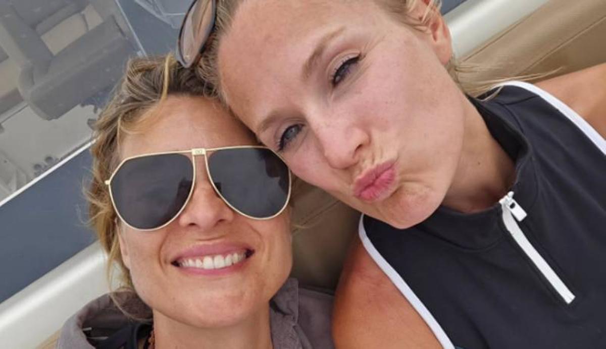 Sandra Barneda y su chica por San Valentín