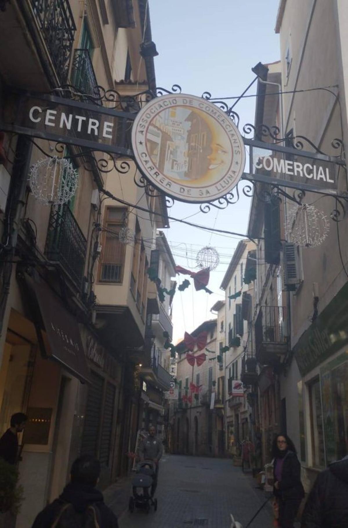 Carrer de sa Lluna de Sóller.