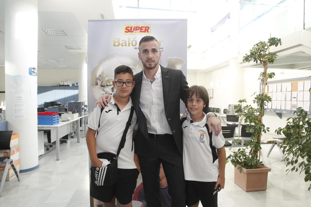 Entrega del Baló d'Or 2015 a Jaume en Almenara