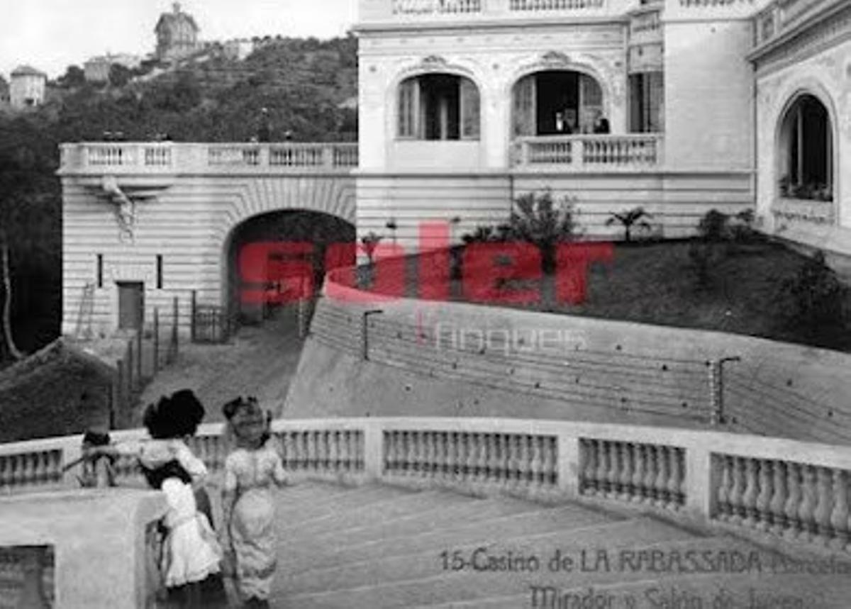 Imagen antigua del Gran Hotel Casino de l'Arrabassada