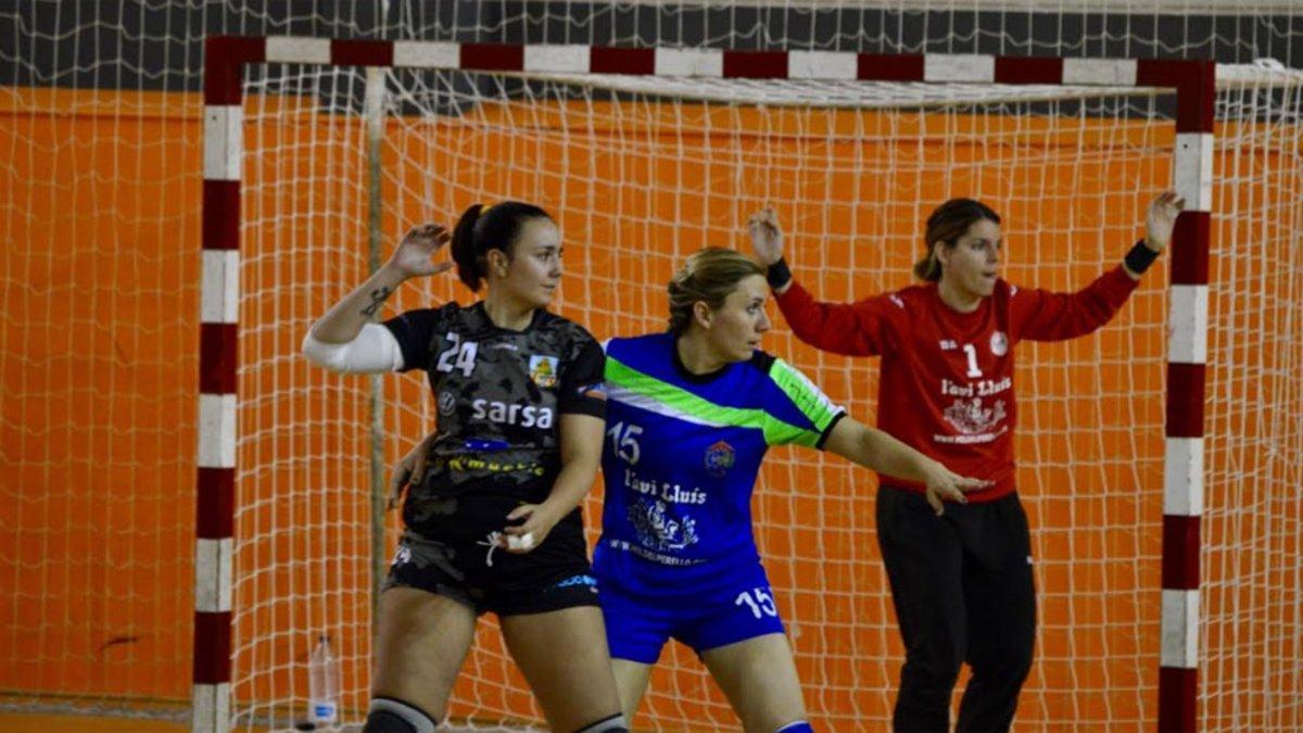 Partido de la última jornada de la Liga Catalana Femenina de balonmano