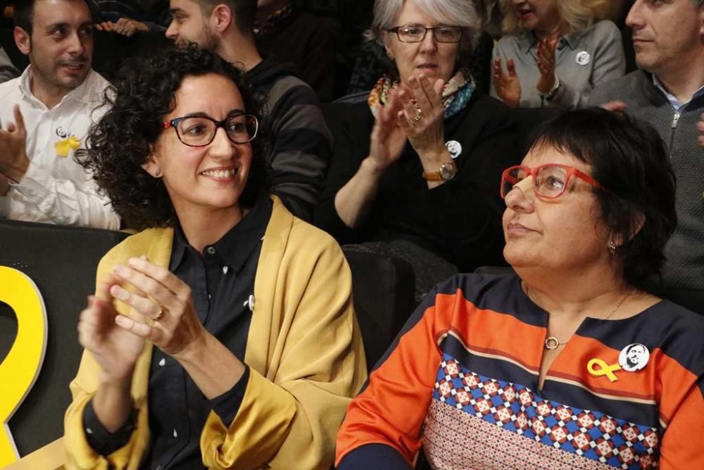 Acte central de la campanya electoral d'ERC a Girona