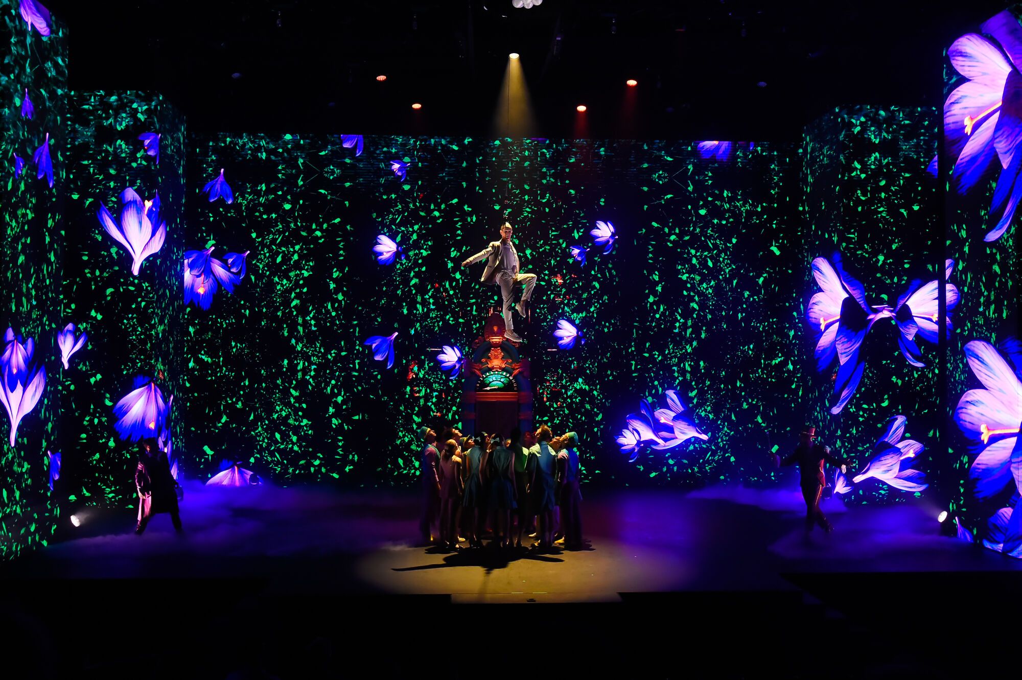 Pase a los medios de presentación del espectáculo de circo 'Imagine'