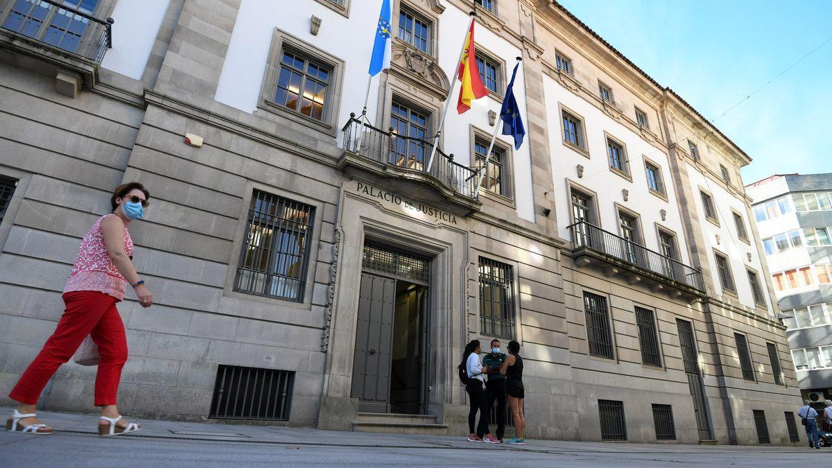 Edificio de la Audiencia Provincial de Pontevedra.