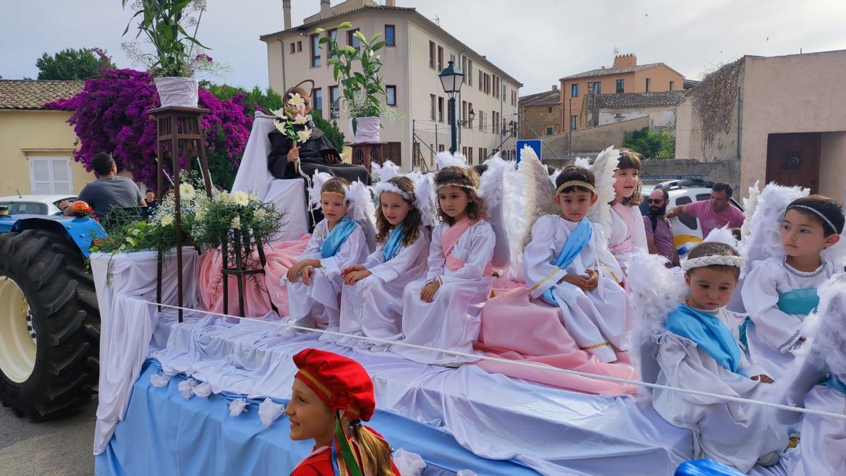 Una imagen de la tradición celebrada este lunes en Artà.