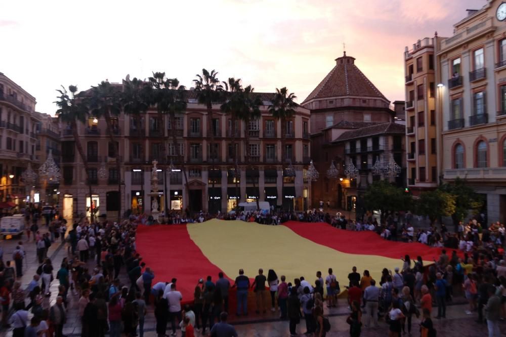 Acto del PP en la plaza de la Constitución