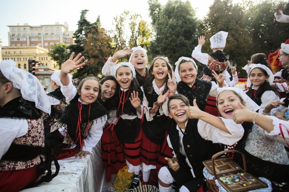 Desfile del Día de América en Asturias