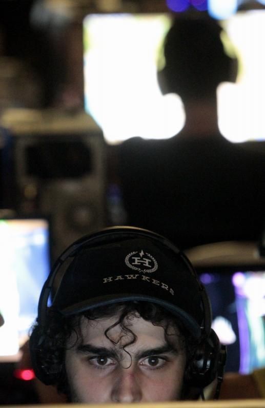 Uno de losusuarios del DreamHack.