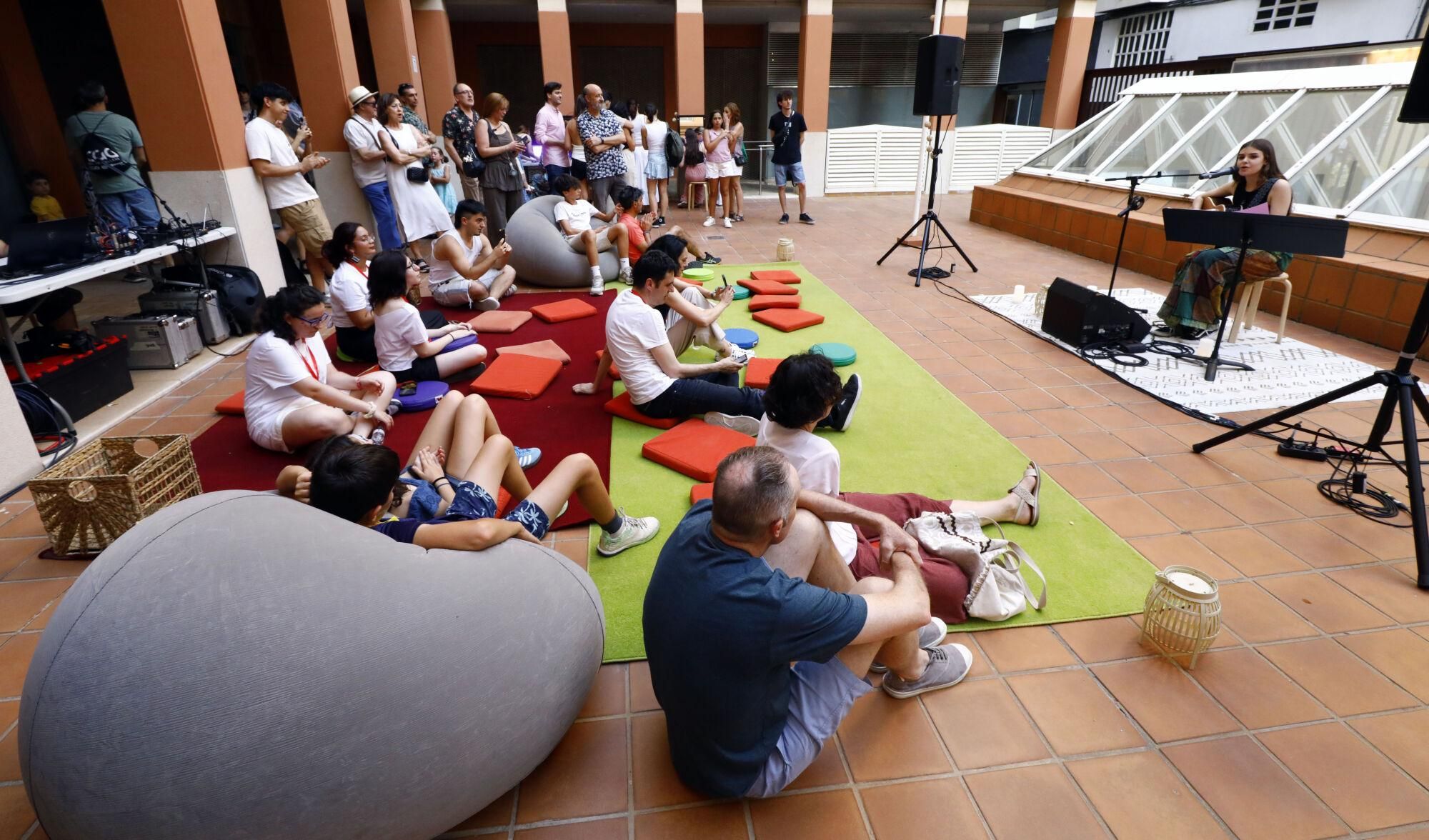LA NOCHE EN BLANCO, ACTOS CULTURALES EN LA CALLE Y MUSEOS DE ZARAGOZA
