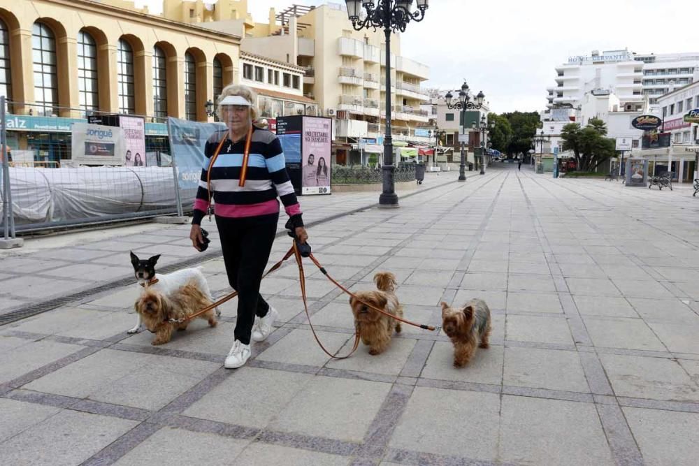 Lunes, 27 de abril | Las calles de Torremolinos durante el estado de alarma