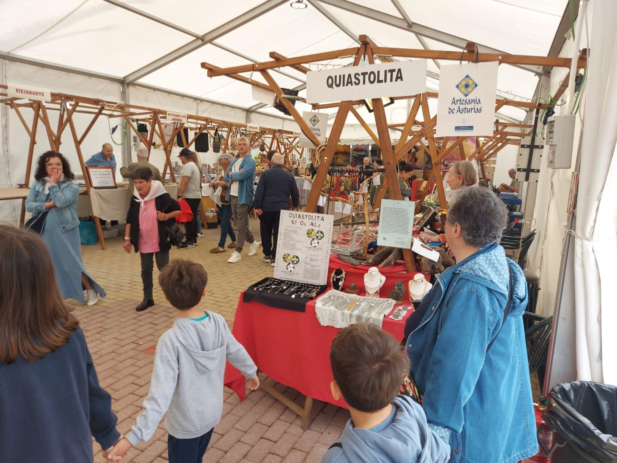 En imágenes: Así fue la primera jornada de la Feria de Muestras de Vegadeo