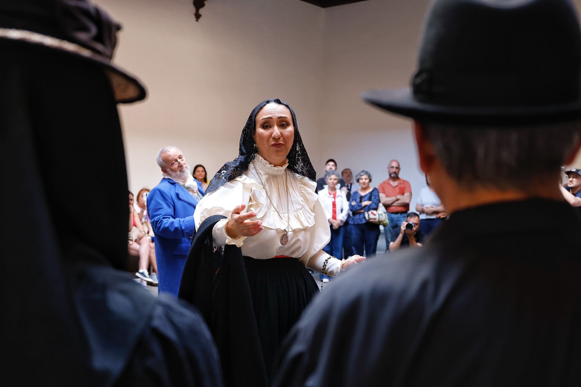 Recreación del milagro del Señor de las Tribulaciones
