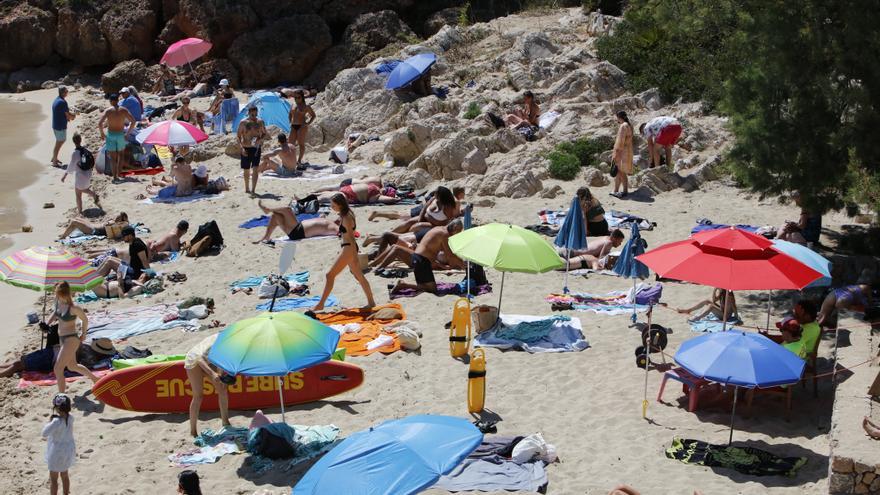 Gut besuchte Bucht auf Mallorca: So sieht Cala Gat bei Cala Ratjada Anfang Juni aus
