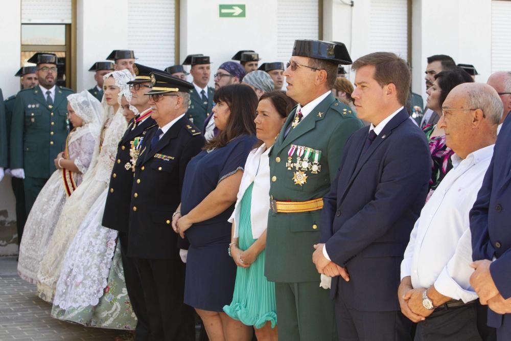 Festividad del Pilar en el cuartel de la Guardia Civil de Xàtiva