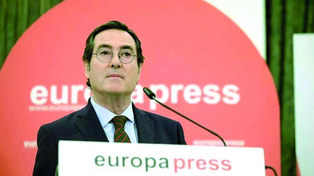 Antonio Garamendi, presidente de la CEOE.