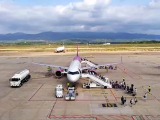 El aeropuerto de Castellón refuerza la conexión con Rumanía con un cuarto vuelo semanal