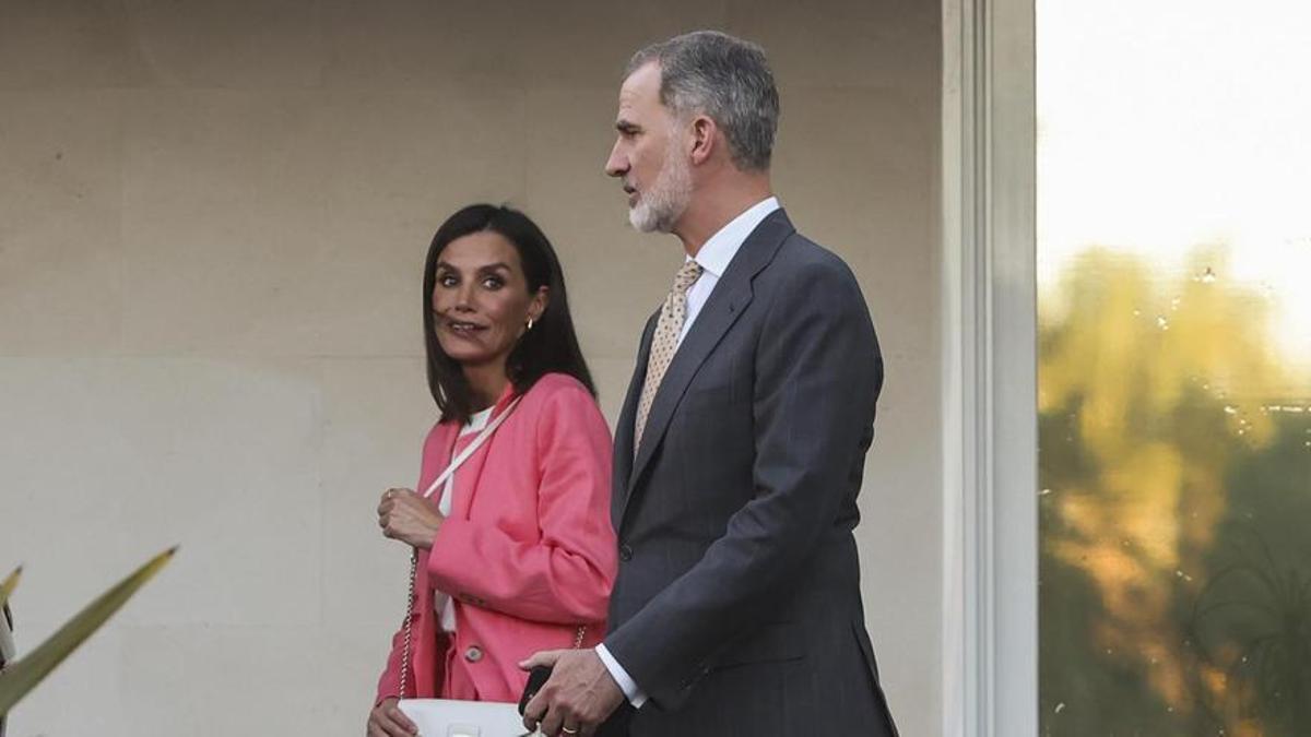 La reina Letizia y el rey Felipe VI.