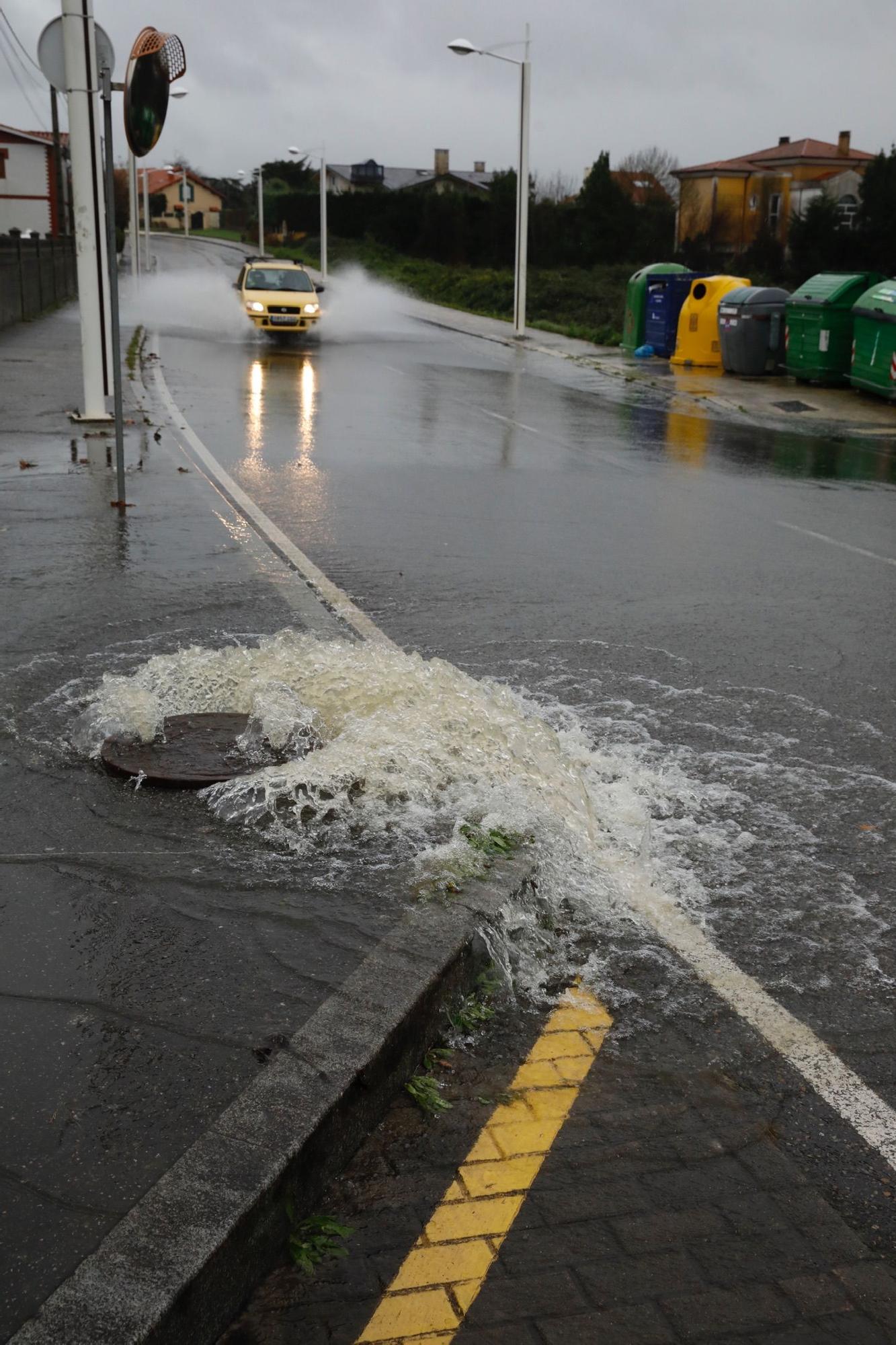 Temporal en Gijón