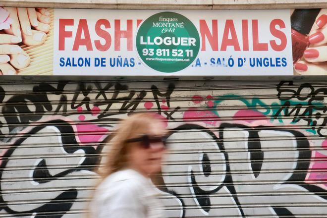 Vilanova blinda los locales comerciales de los principales ejes para evitar que se conviertan en viviendas