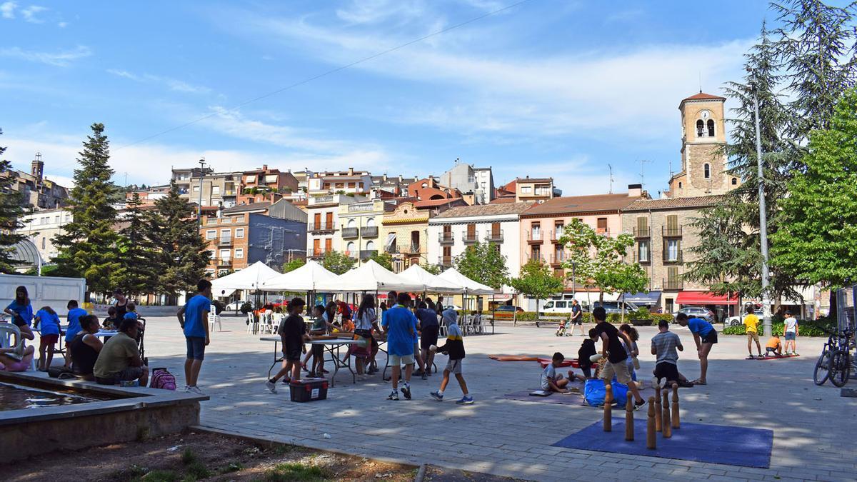 Activitats organitzades a la plaça de Sant Joan