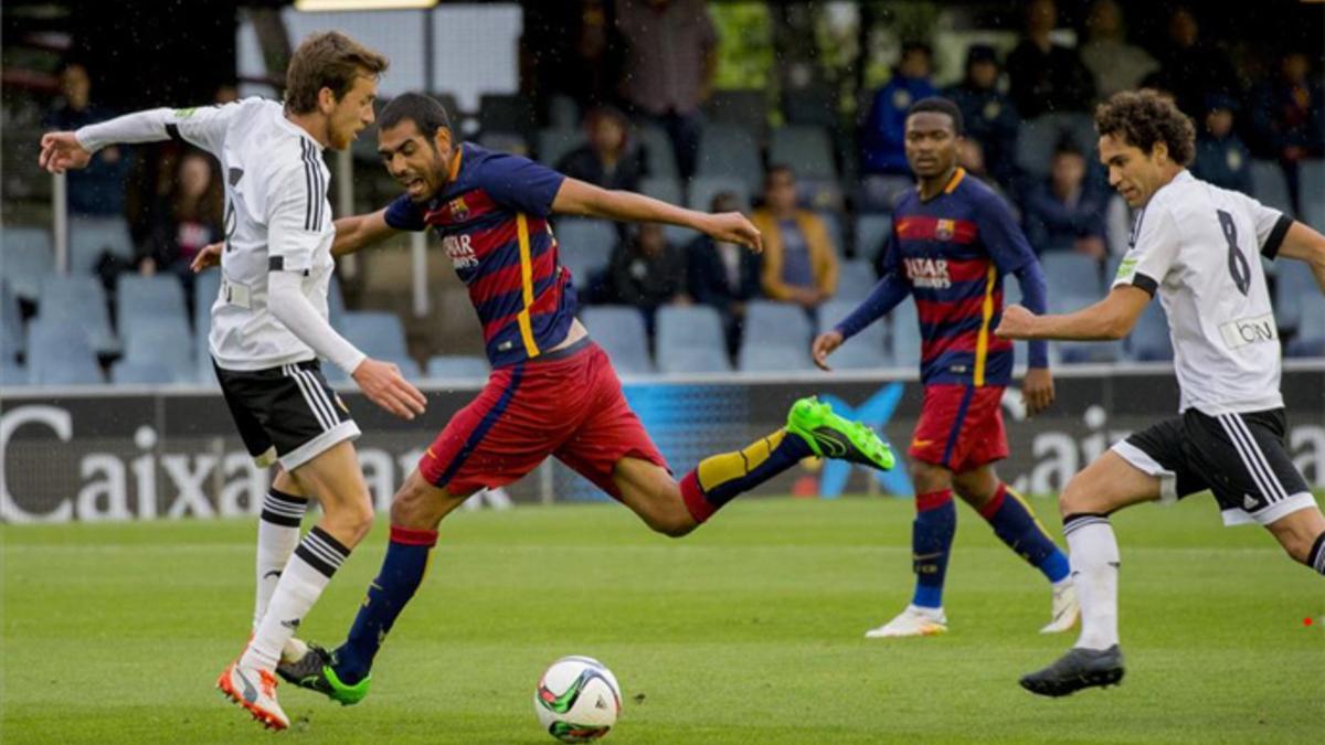 El Barça se adelantó pero terminó cayendo ante el Valencia Mestalla