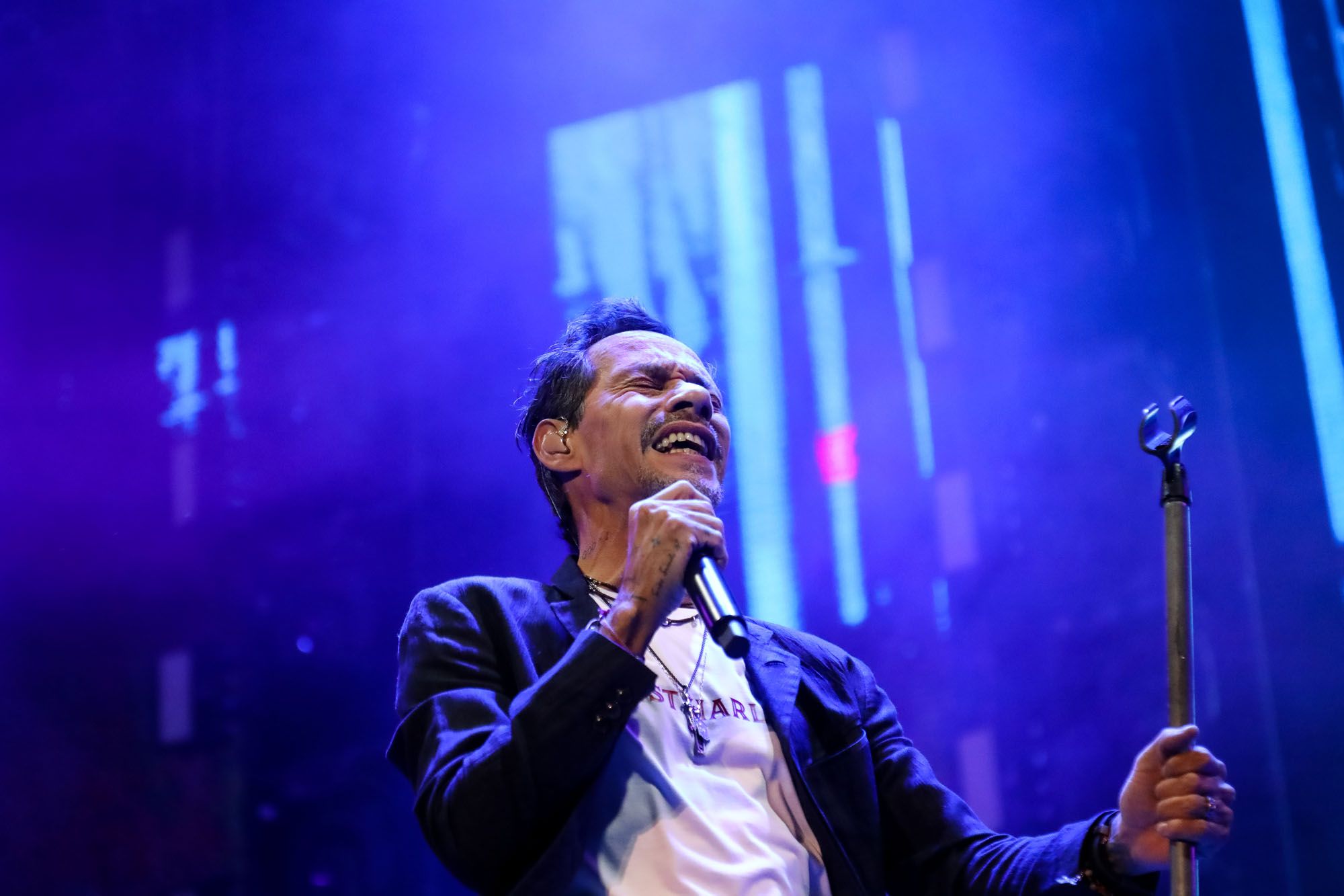 El concierto de Marc Anthony en el Marenostrum Fuengirola, en imágenes