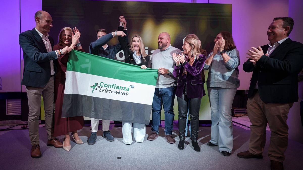 María Guardiola gana las elecciones en Extremadura.