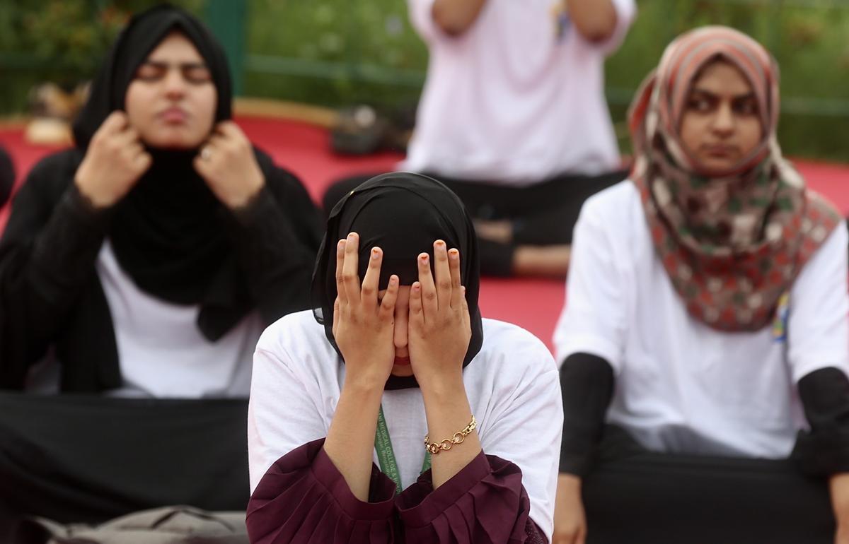 Día Internacional del Yoga en la India