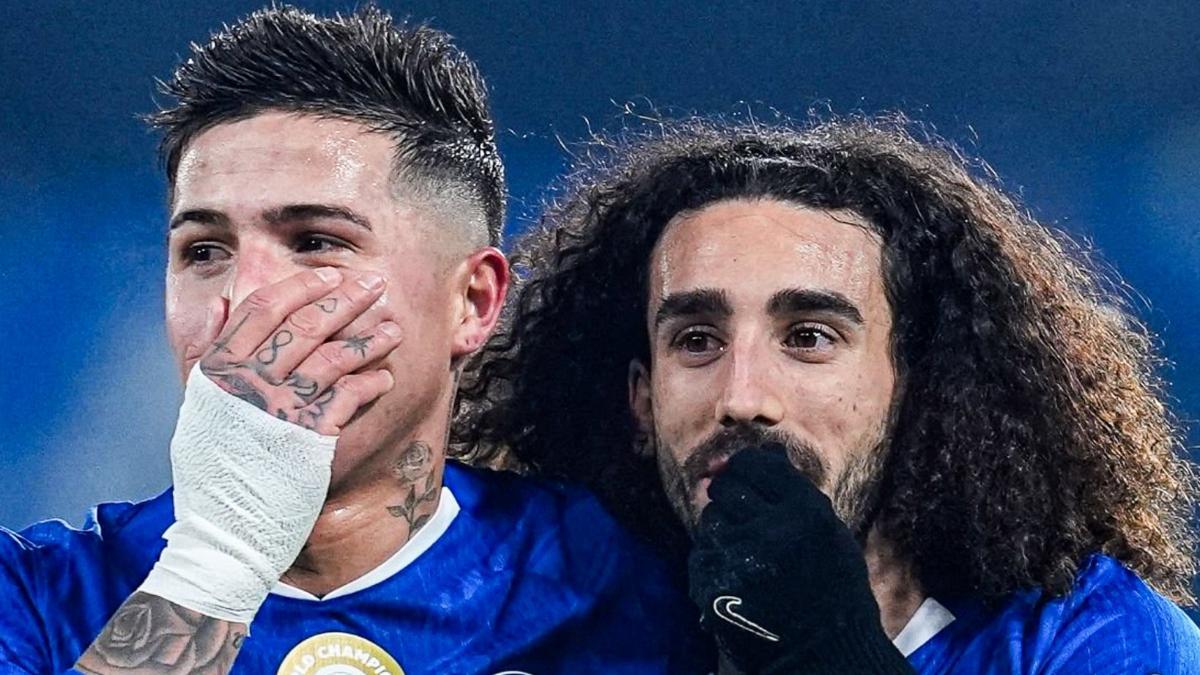 Enzo Fernández y Marc Cucurella, pilares del Chelsea