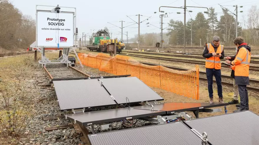 Francia estudia convertir la vías de tren inutilizadas en fuentes de energía renovable