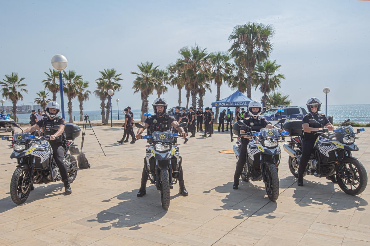 Agentes en moto patrullarán la Costa