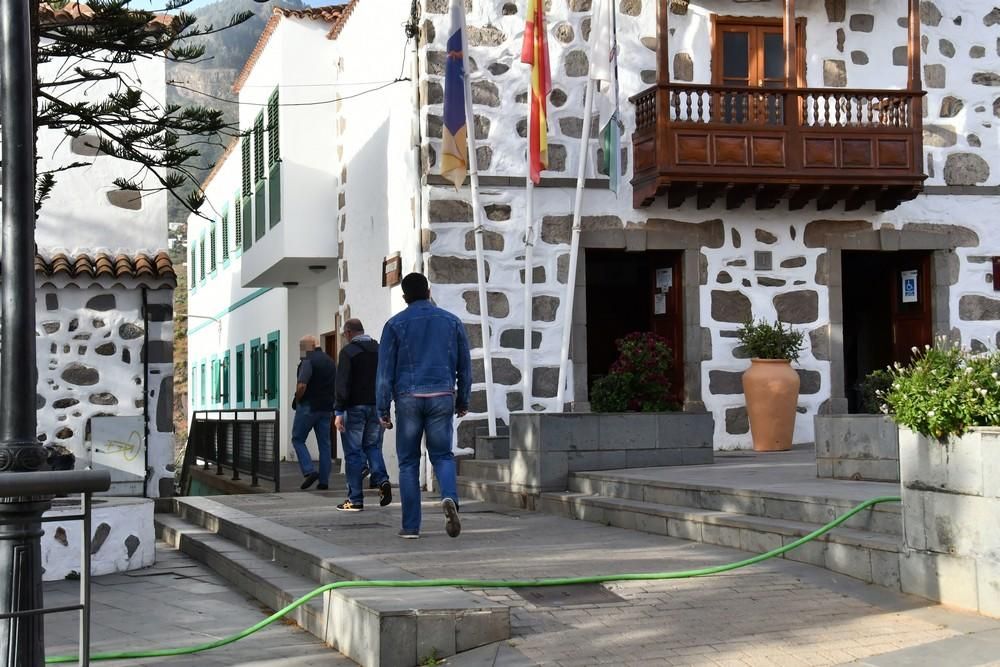 La Guardia Civil entra por segunda vez en en Ayuntamiento de Valsequillo