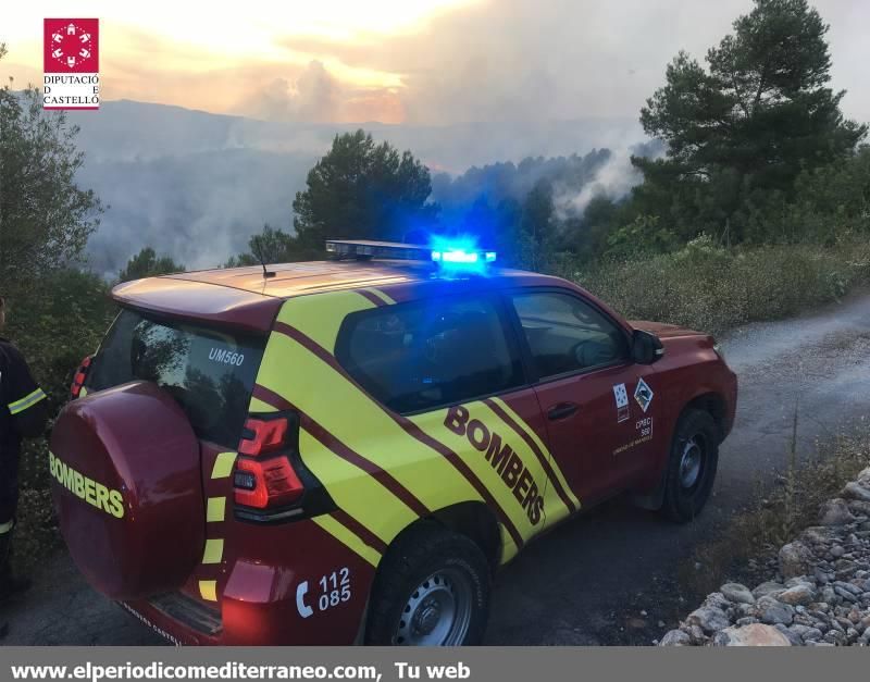 Incendio en Sant Mateu