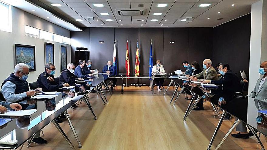 Un momento de la reunión de coordinación en Alicante. | INFORMACIÓN