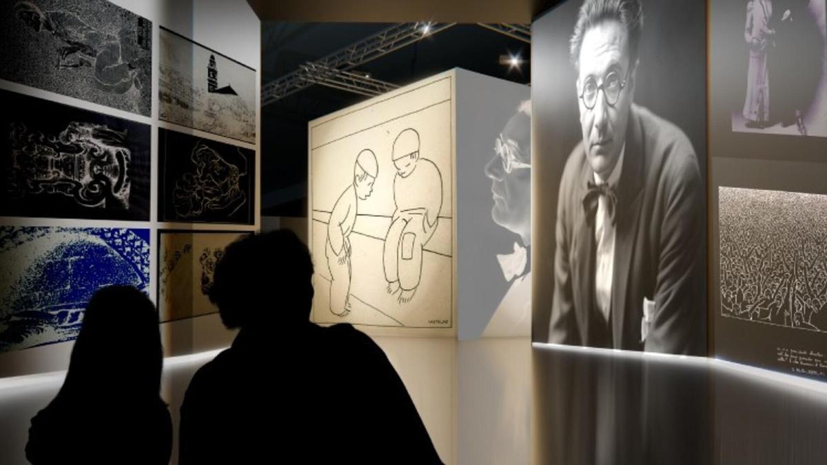 Imagen de la exposición 'Castelao. Mirar por Galicia'