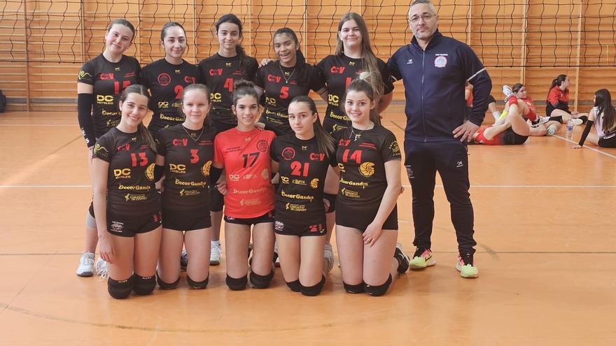 El CV Arenas Gandia retoma la competición con un nuevo triunfo del equipo cadete