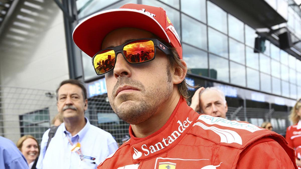 Fernando Alonso, en el circuito Albert Park de Melbourne (Australia)