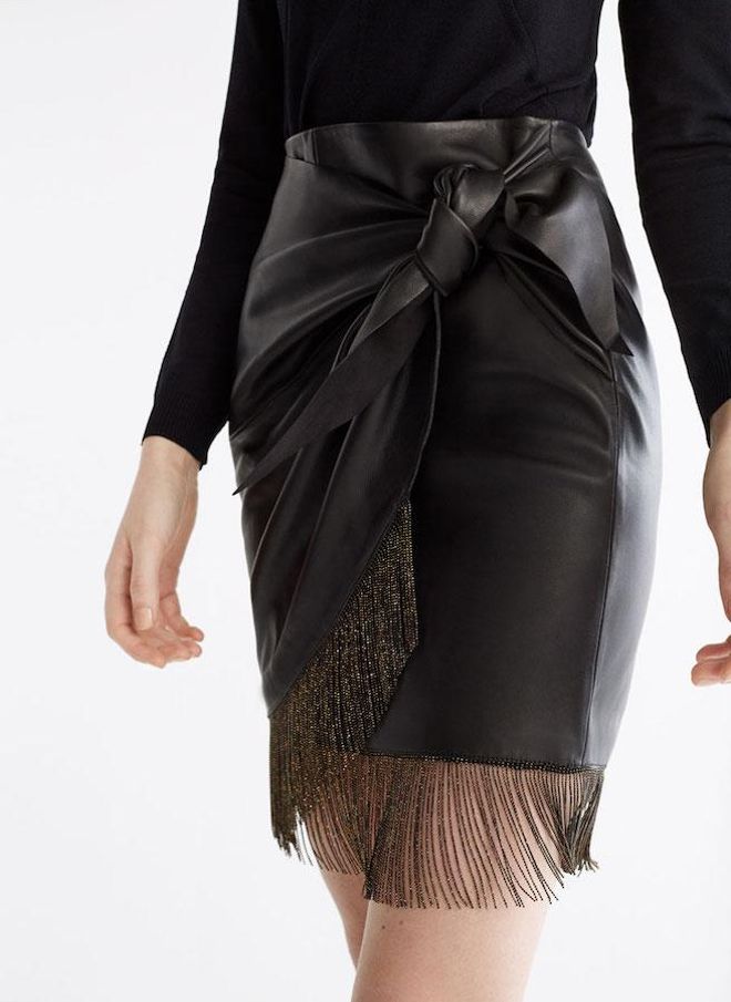 La minifalda Wrapped