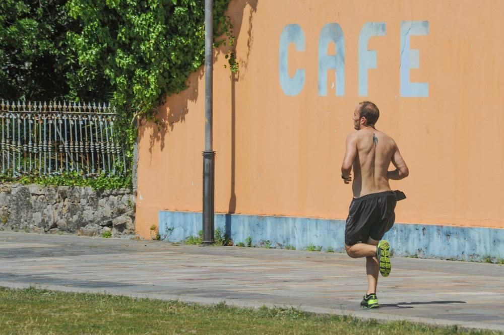 Ola de calor en Galicia