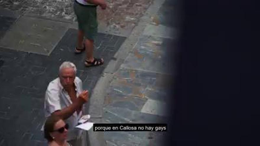 Un vecino de Callosa de Segura critica la instalación de la bandera arcoiris en el Ayuntamiento
