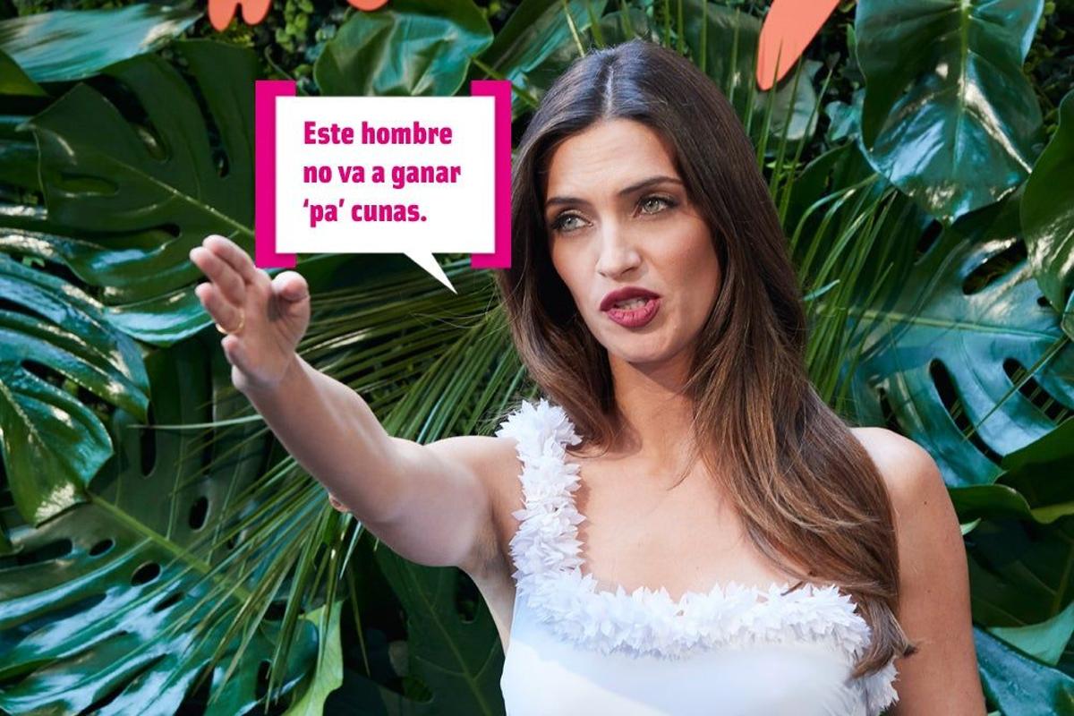 Sara Carbonero dice "este hombre no va a ganar pa cunas"